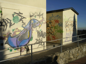Graffitis: 3.000 euros de multa