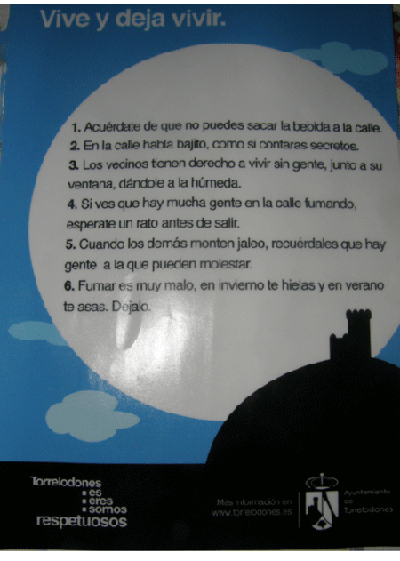Los seis mandamientos del buen ciudadano, según Vecinos por Torrelodones