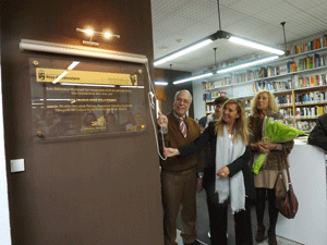 Camilo José Cela Conde inauguró la biblioteca municipal de Hoyo de Manzanares
