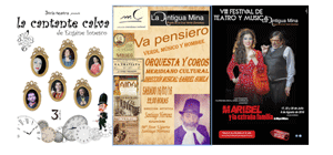 Comedias y concierto en el Festival de Teatro La Antigua Mina