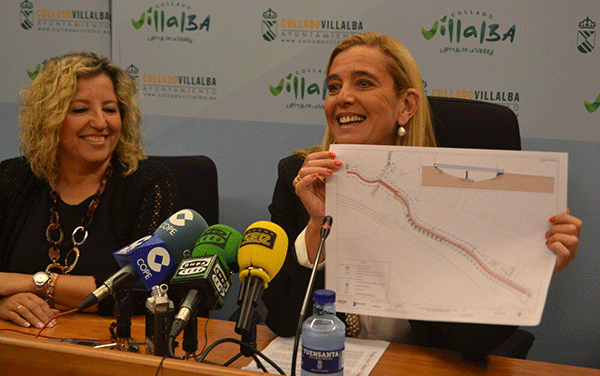 Comienzan las obras de la pasarela peatonal de acceso al Hospital de Villalba