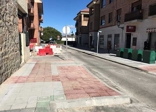 El Ayuntamiento de Galapagar invierte 100.000€ en accesibilidad