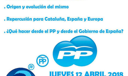 El problema catalán, a debate en la sede del PP de Hoyo
