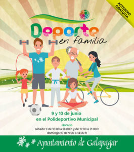 Fiesta del deporte y familia