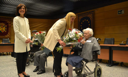 Homenaje a los mayores de más de 100 años en Collado Villalba