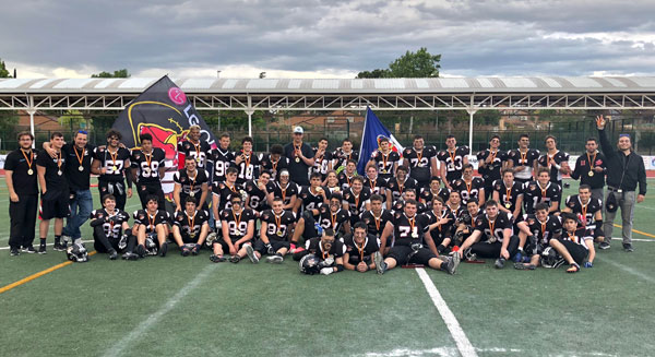 El equipo de Football americano de Las Rozas gana la liga nacional junior