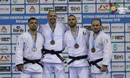 El judoca Rubén González, bronce en el campeonato de Europa Máster