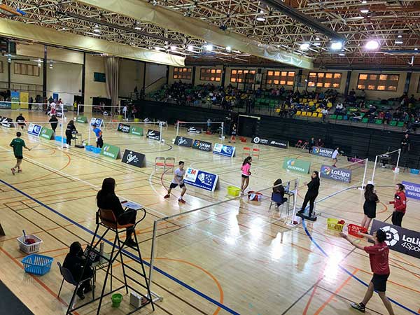 Multitudinario Máster Nacional de Bádminton Sub 15 y Sub 19 de Collado Villalba