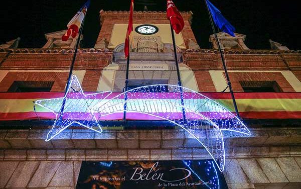 La Navidad llega a Las Rozas con el encendido de la iluminación y el Nacimiento