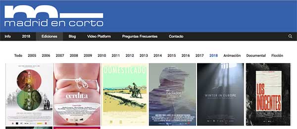 Madrid en Corto este fin de semana en Guadarrama