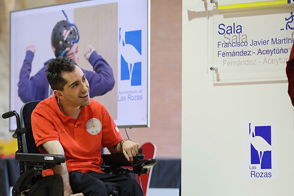 Javier Martínez Fernández –Aceytuno, medalla de oro en la liga madrileña de Boccia