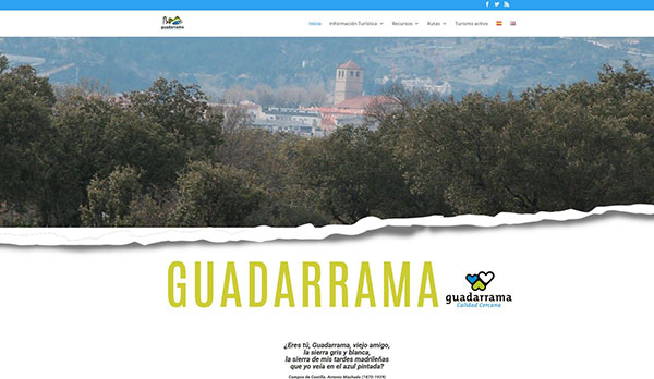 Nueva web turística en Guadarrama
