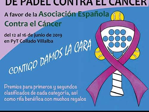 “Contigo damos la cara”, Pádel por una buena causa