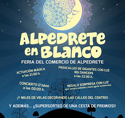 Alpedrete en Blanco, Feria del comercio nocturna