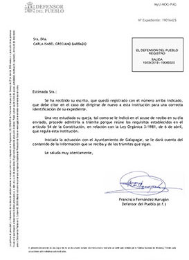 El Defensor del Pueblo admite a trámite la denuncia del PP de Galapagar