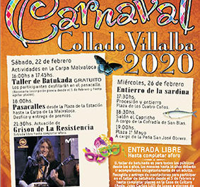 Abiertas las inscripciones para el desfile de Carnaval en Collado Villalba