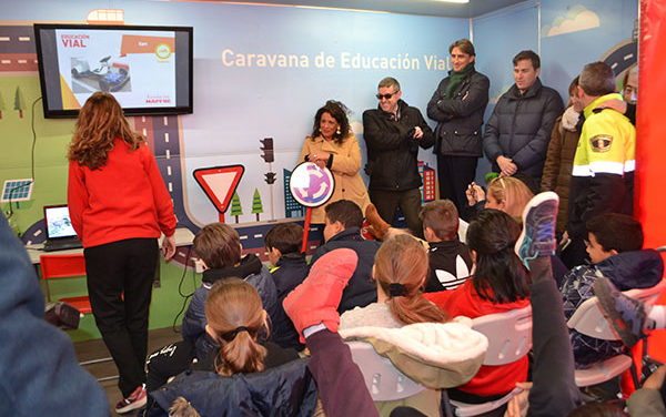 La Caravana de educación vial formará a mil escolares de Collado Villalba