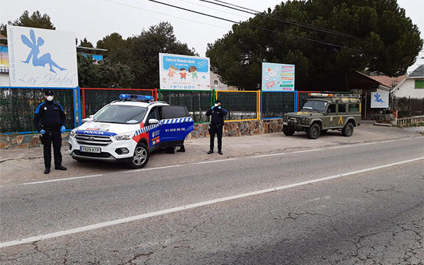 La actuación de la Policía local de Galapagar se salda con 52 denuncias en el fin de semana