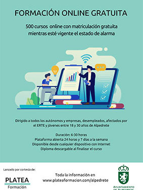 Alpedrete ofrece formación online gratuita para los vecinos