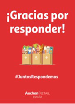#JuntosRespondemos: Alcampo logra una donación para Cruz Roja Responde de 173.400 euros