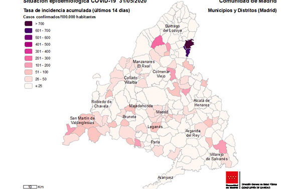 Torrelodones y Galapagar no registran ningún nuevo caso por coronavirus