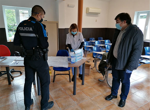El Ayuntamiento de Galapagar realiza test a trabajadores y voluntarios