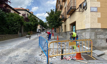 Nuevas obras de soterramiento de las líneas telefónicas en San Lorenzo