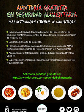 Alpedrete ofrece una auditoría gratuita en seguridad alimentaria para hosteleros