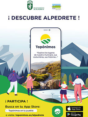 Una App para descubrir Alpedrete a través de sus topónimos