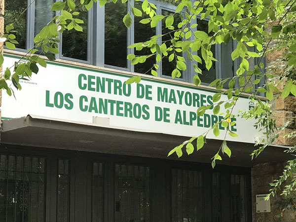 Los centros de mayores de Alpedrete permanecerán cerrados