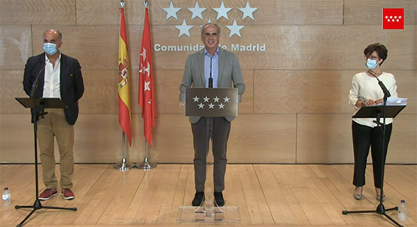 Madrid restringe las reuniones privadas a un máximo de diez personas