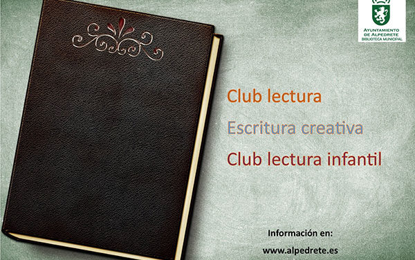 Alpedrete abre inscripciones para participar en los clubes de lectura y escritura en la Biblioteca