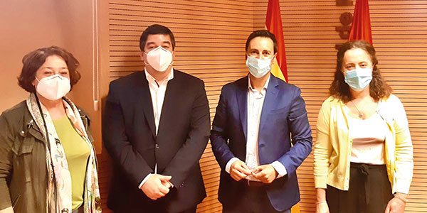 Reunión entre el alcalde de Galapagar y el viceconsejero de Políticas Sociales