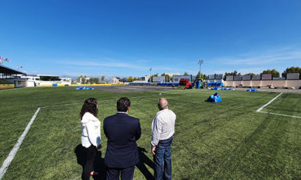 Obras en el campo de fútbol El Chopo por un importe de 230.000 euros