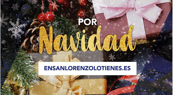 San Lorenzo sortea 6.000 euros en premios por compras en Navidad