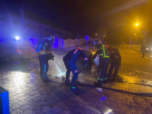 Policía local en Torrelodones