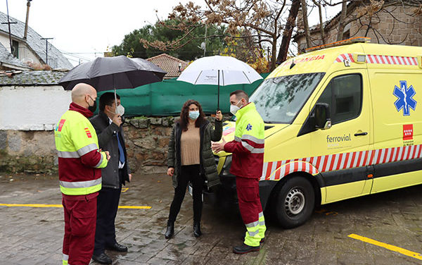 Galapagar dispondrá de un servicio de ambulancias del SUMMA los 365 días del año