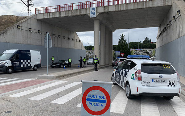 La Policía de Las Rozas realiza 1.000 intervenciones en el dispositivo especial Covid