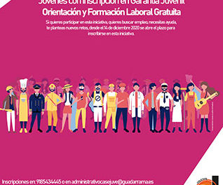 El Sejuve abre inscripción para programas de mejora de empleo para jóvenes de Guadarrama