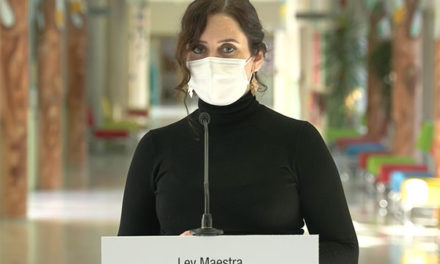 Díaz Ayuso valora positivamente que el Gobierno central declare la Comunidad zona catastrófica