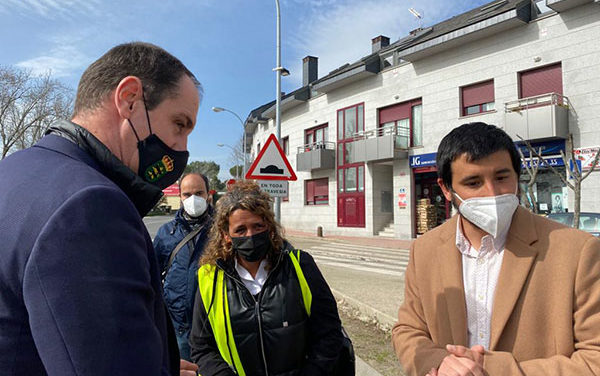 La directora general de Carreteras y el Gobierno de Alpedrete repasan las actuaciones previstas en la localidad
