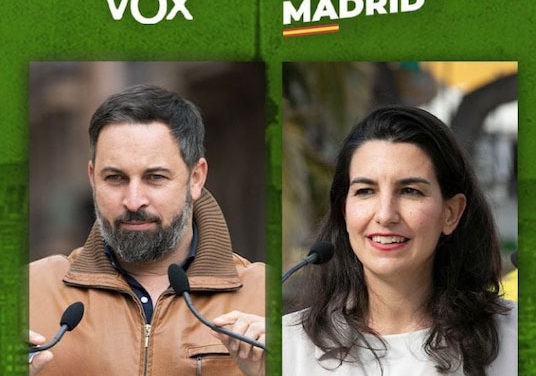 Santiago Abascal y Rocío Monasterio visitan Cercedilla, Guadarrama y San Lorenzo