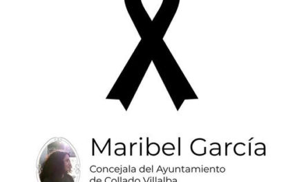 El Ayuntamiento de Collado Villalba decreta 3 días de luto por el fallecimiento de Maribel García