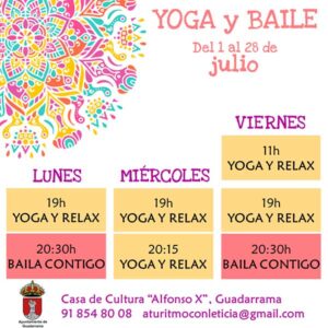baile y yoga Guadarrama