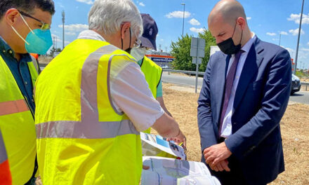 Comienzan las obras para construir la pasarela de Roza Martín