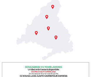 Campaña de donación de sangre en Torrelodones