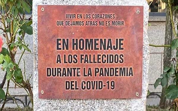 Homenaje a las víctimas del Covid-19 en Alpedrete