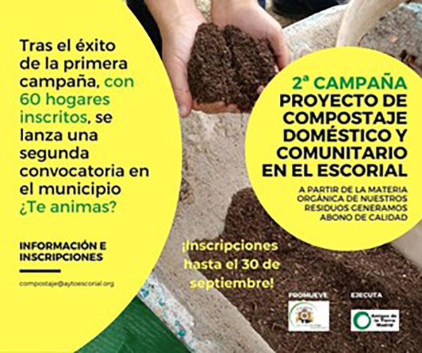 El Escorial inicia una nueva campaña de compostaje doméstico y comunitario