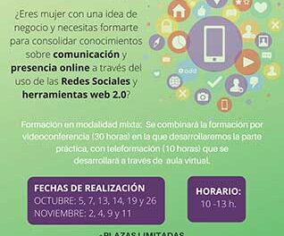 La Mancomunidad La Maliciosa oferta un nuevo Taller de marketing online para mujeres
