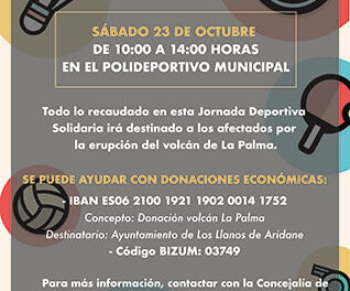 Jornada deportiva solidaria por La Palma en Galapagar